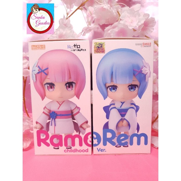 Nendoroid 942 Rem and Ram Childhood Set (MISB) (SPECIAL ORDER) Shopee