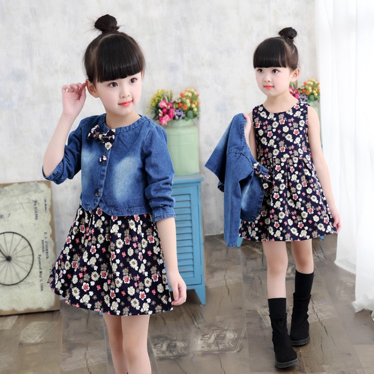 baby girl dress and coat set