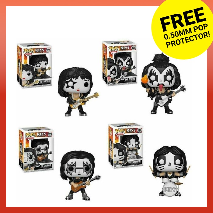 new kiss funko pops