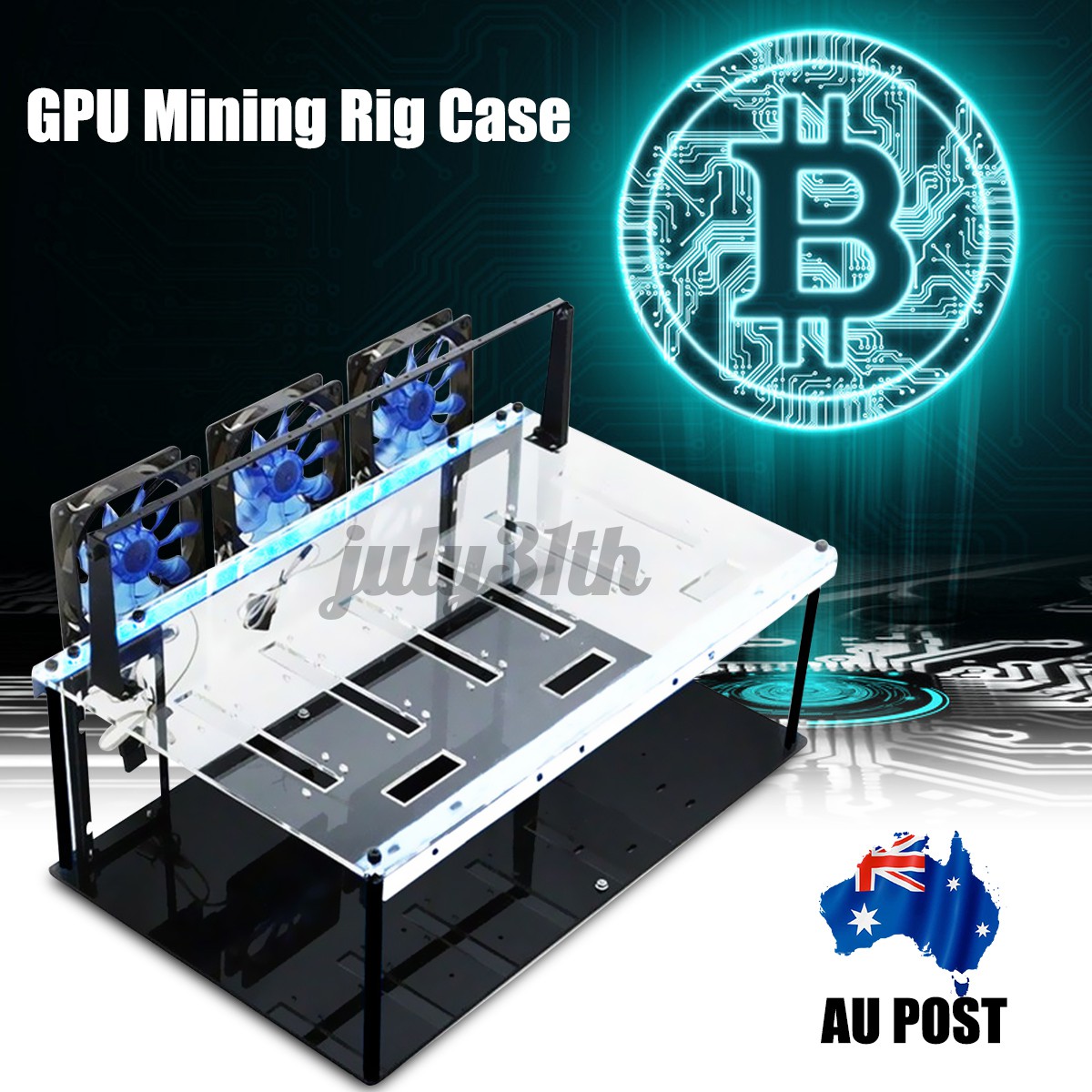 Bitcoin Mining Rig 6 Gpu / Baseltek 6 Gpu Aluminum Mining Rig Open Air Frame Case For Bitcoin Ethereum Monoprice Com : If you are low on budget, you the 21st century has seen a huge rise in the importance of cryptocurrencies.