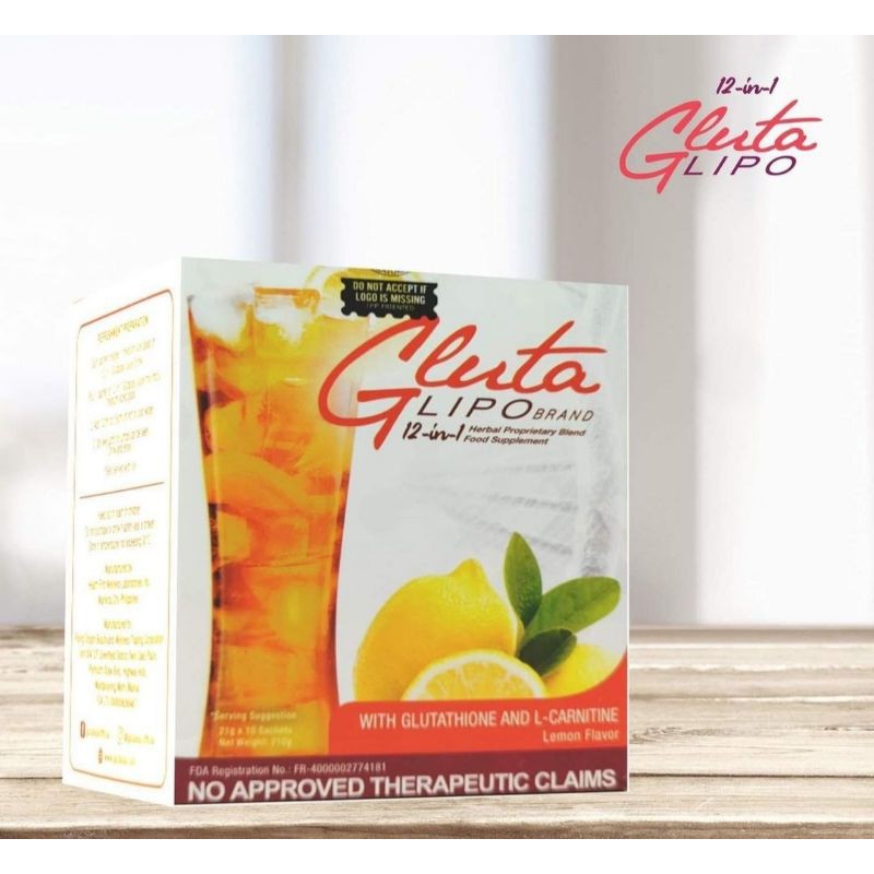 GlutaLipo 12in1 Juice (GLUTALIPO Official) Shopee Philippines