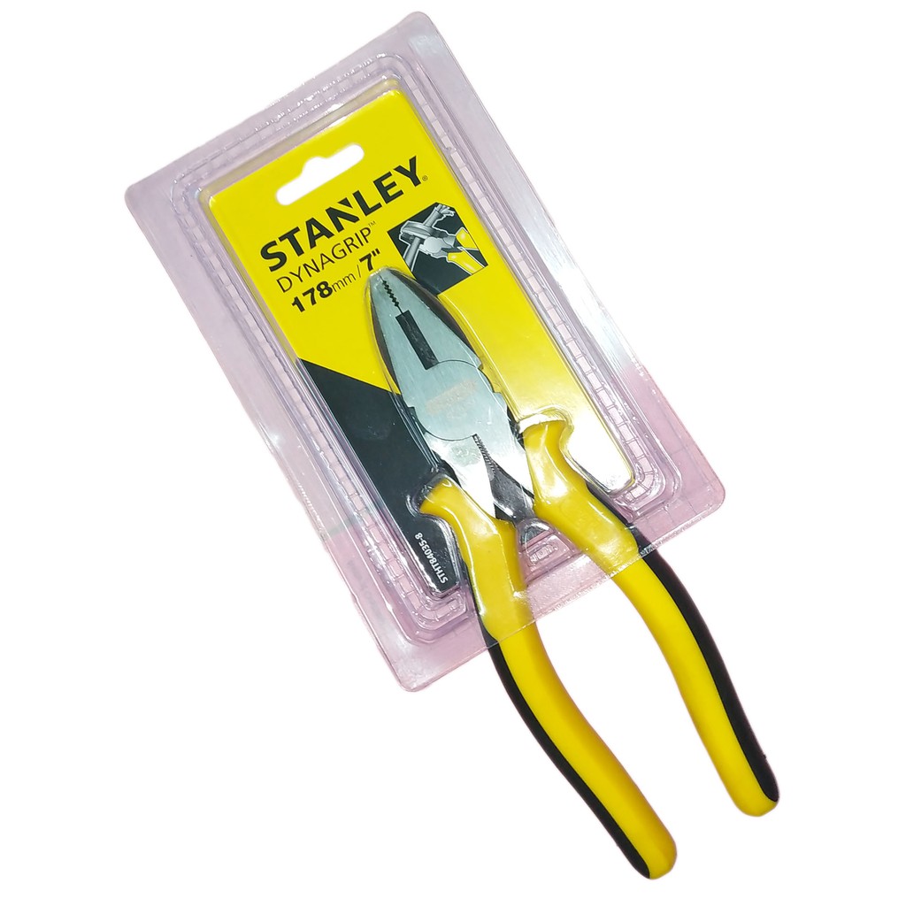 STANLEY COMBINATION PLIER 7" (178mm) PART NO. STHT840358 dynagrip pliers linesman plier XDE