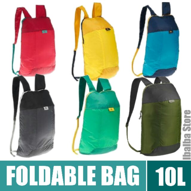 foldable backpack decathlon