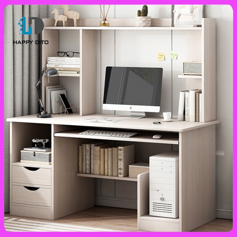Home Office Desk Table Computer Desk Furniture Foldable student study table Bedroom Bedside Table