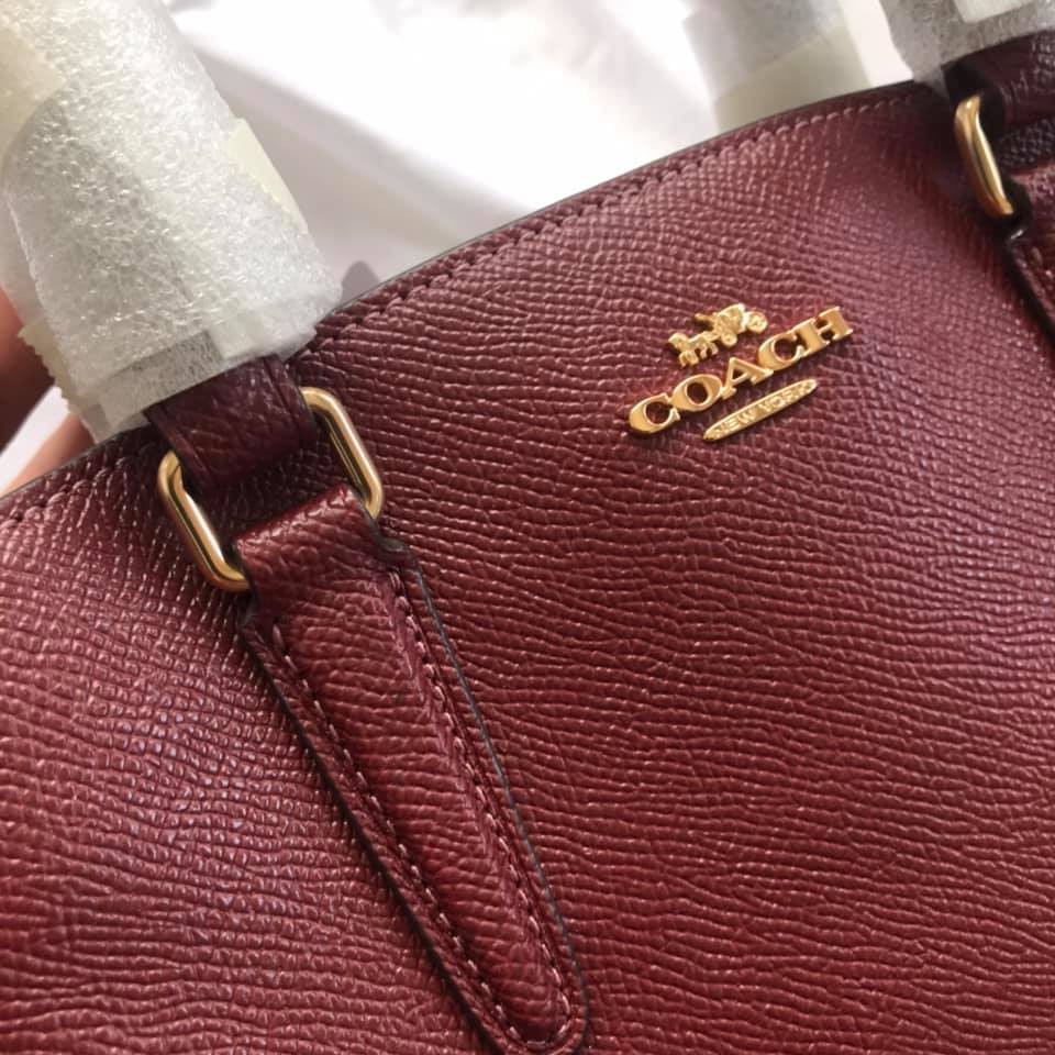 Maroon Coach Handbag | Shopee Philippines