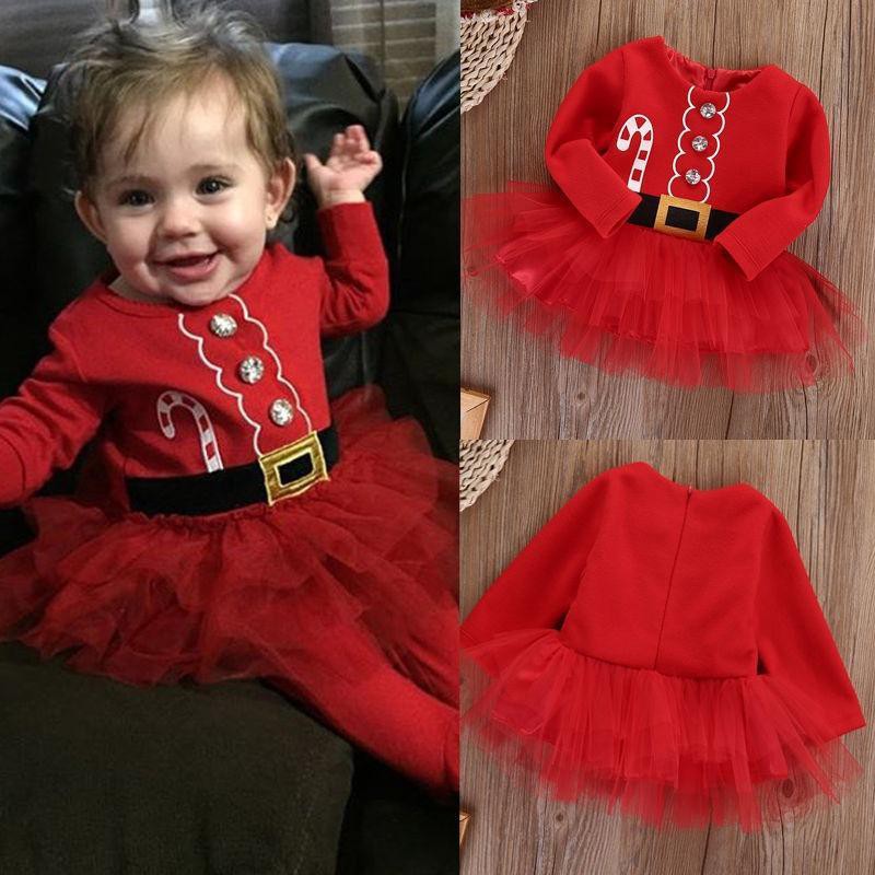 santa dress for baby girl