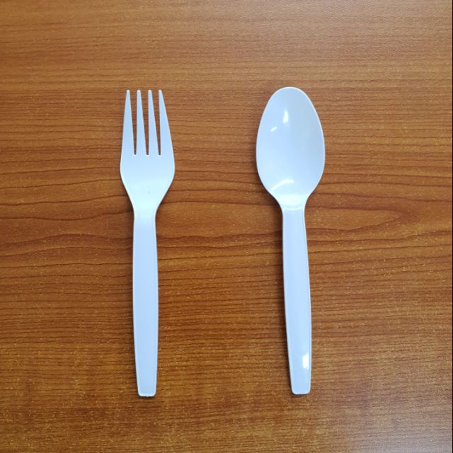 Plastic Spoon/ Fork White Shopee Philippines