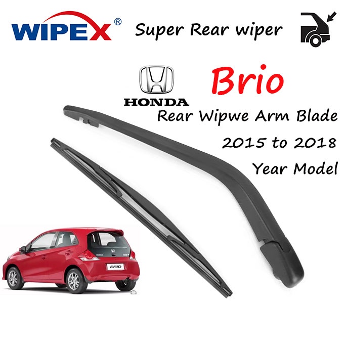 (Original)Honda Brio Rear Wiper Arm Blade Set for 2015 to 2018 year