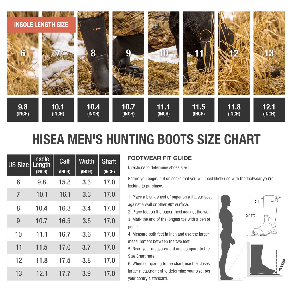 hisea apollo basic hunting boots