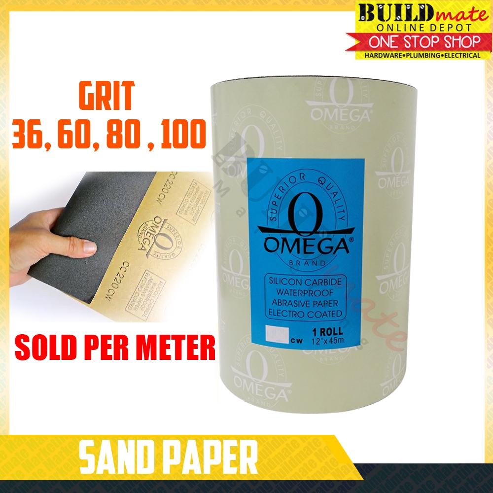 OMEGA WATERPROOF FLOOR SANDING Sand Paper Sandpaper SOLD PER METER Shopee Philippines