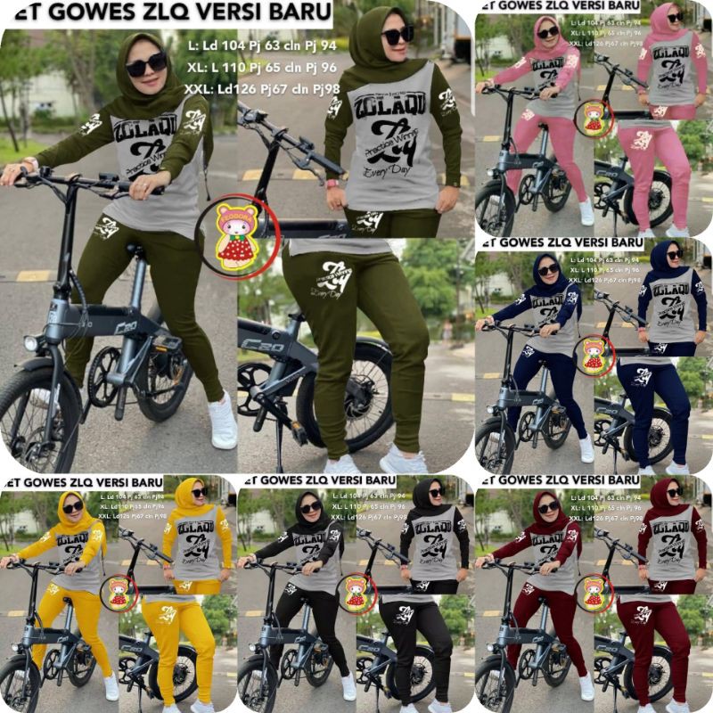 L Xl Xxl Gowes Training Pants Set Part 2 Bigsize Jumbo Babiterry Shopee Philippines