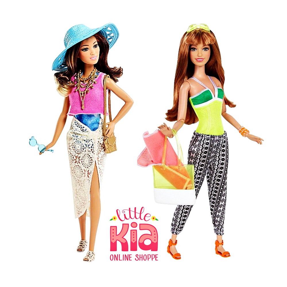 barbie resort fashion 2 pack