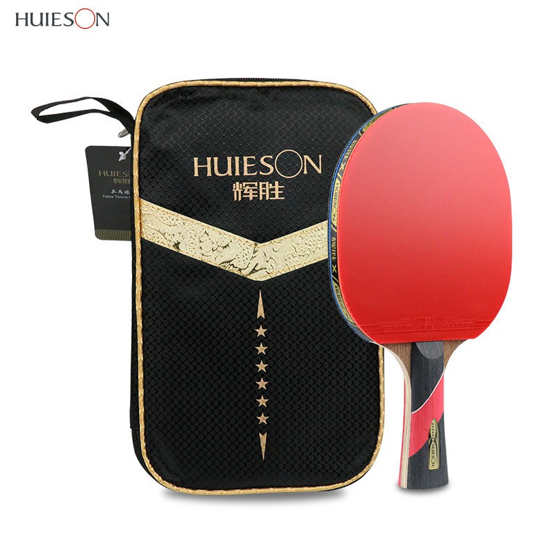 Huieson 6 Star Table Tennis Racket Rubber Super Powerful Ping Pong