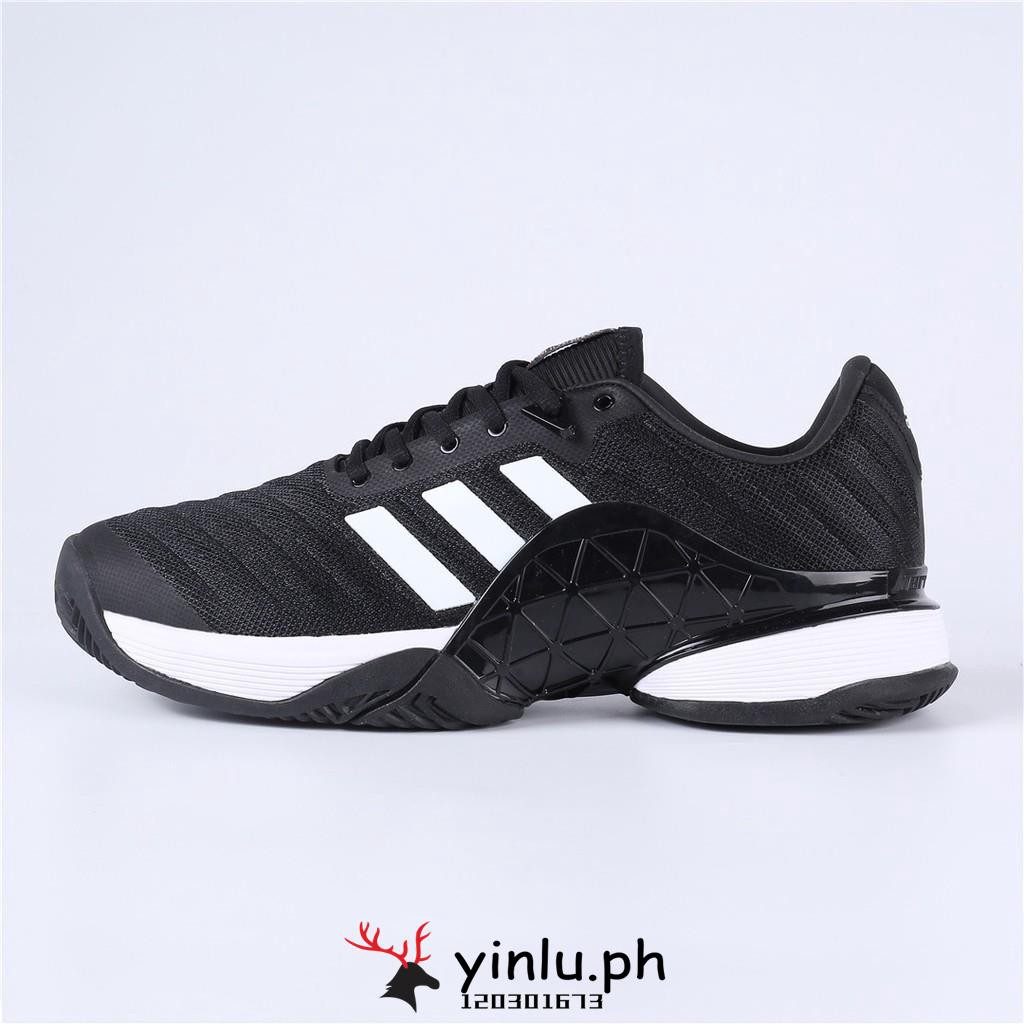 adidas tennis shoes black and white