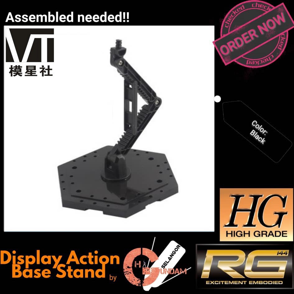 thumbnail image 2 of Machical Action Base F Set – Chain Case Machine Nest Stand For MG HG RG 1/144 Gundam 2 of 6