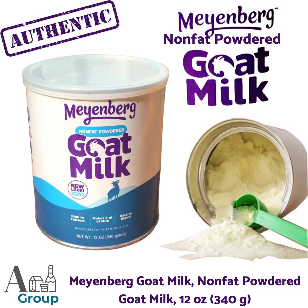 Meyenberg Goat Milk, Nonfat Powdered Goat Milk, 12 oz (340 g) Shopee