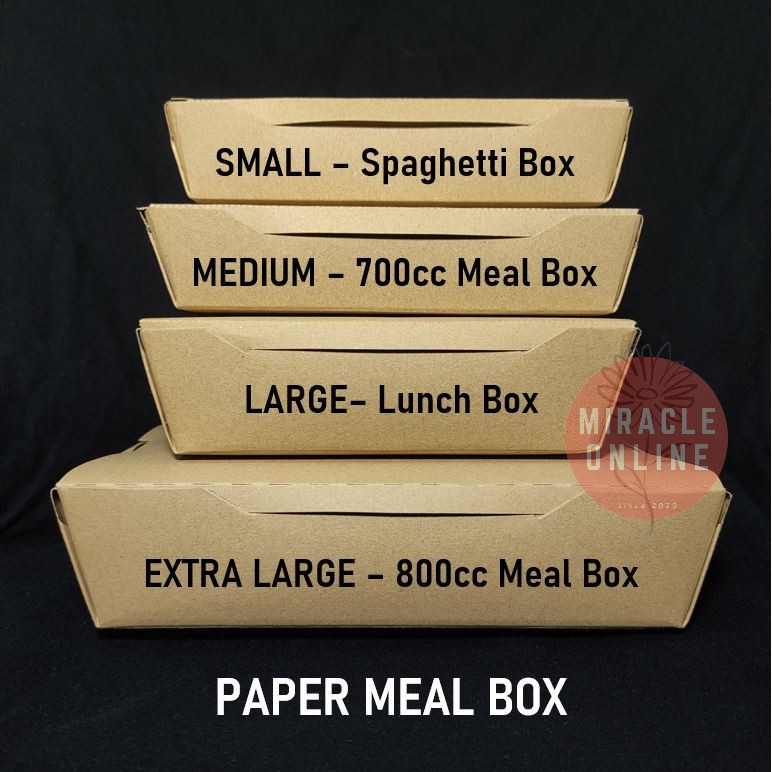 50-pcs-paper-meal-box-packaging-brown-silver-shopee-philippines