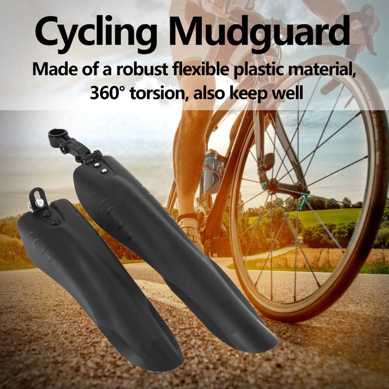 front and rear mudguard set