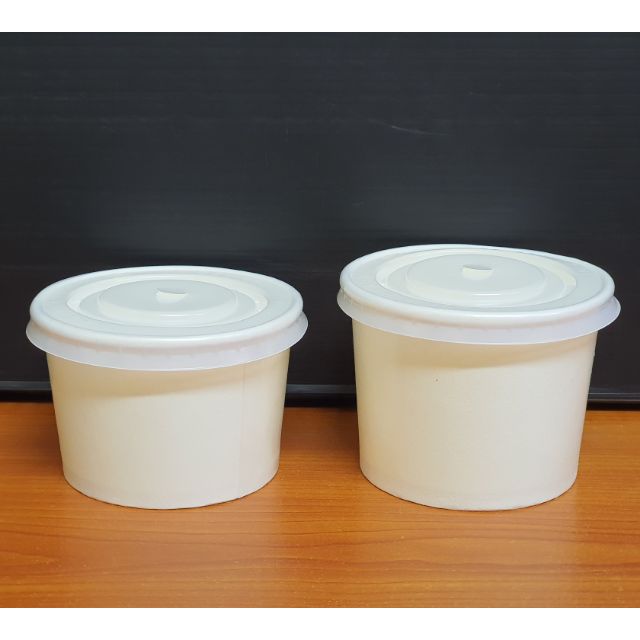 PAPER BOWL WITH LID (SET) 260 cc/320 cc (20 pcs) Shopee Philippines