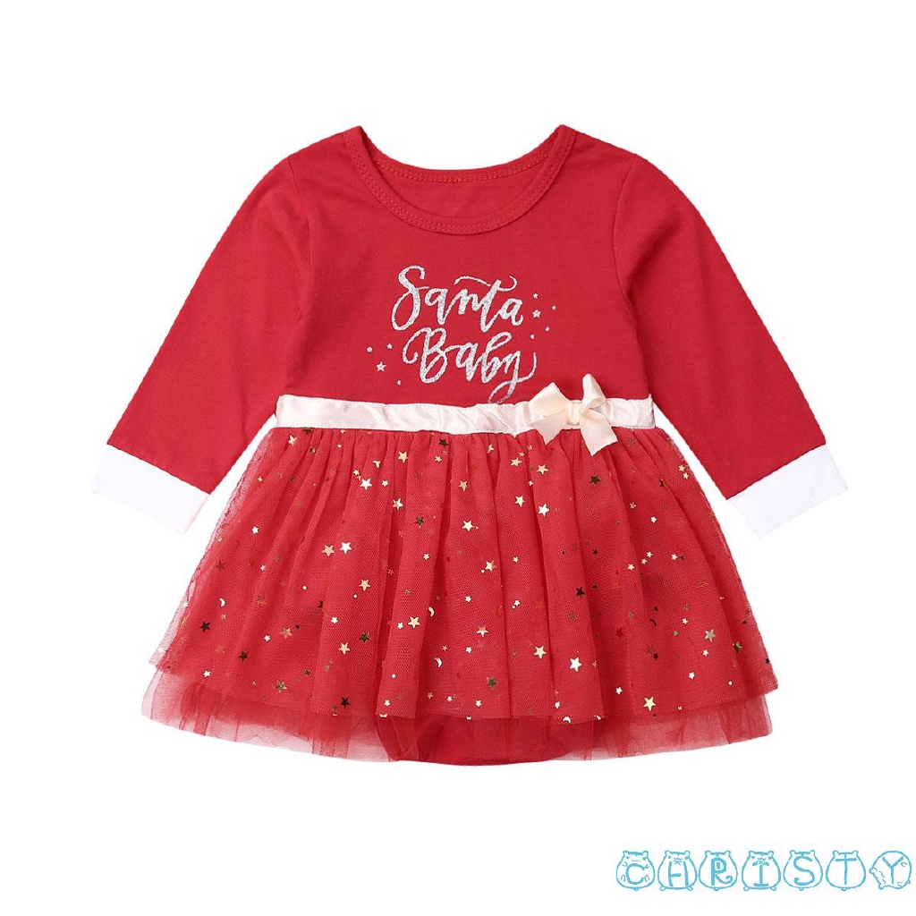 red dress for newborn baby girl
