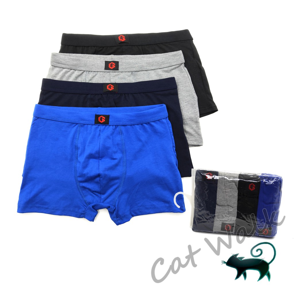 men's cotton boxer briefs