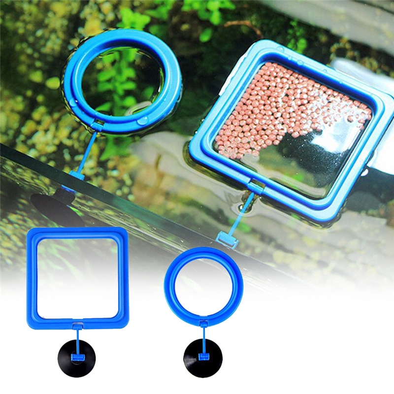 Aquarium Floating Fish Food Feeder Fish Tank Feeding Buoyancy