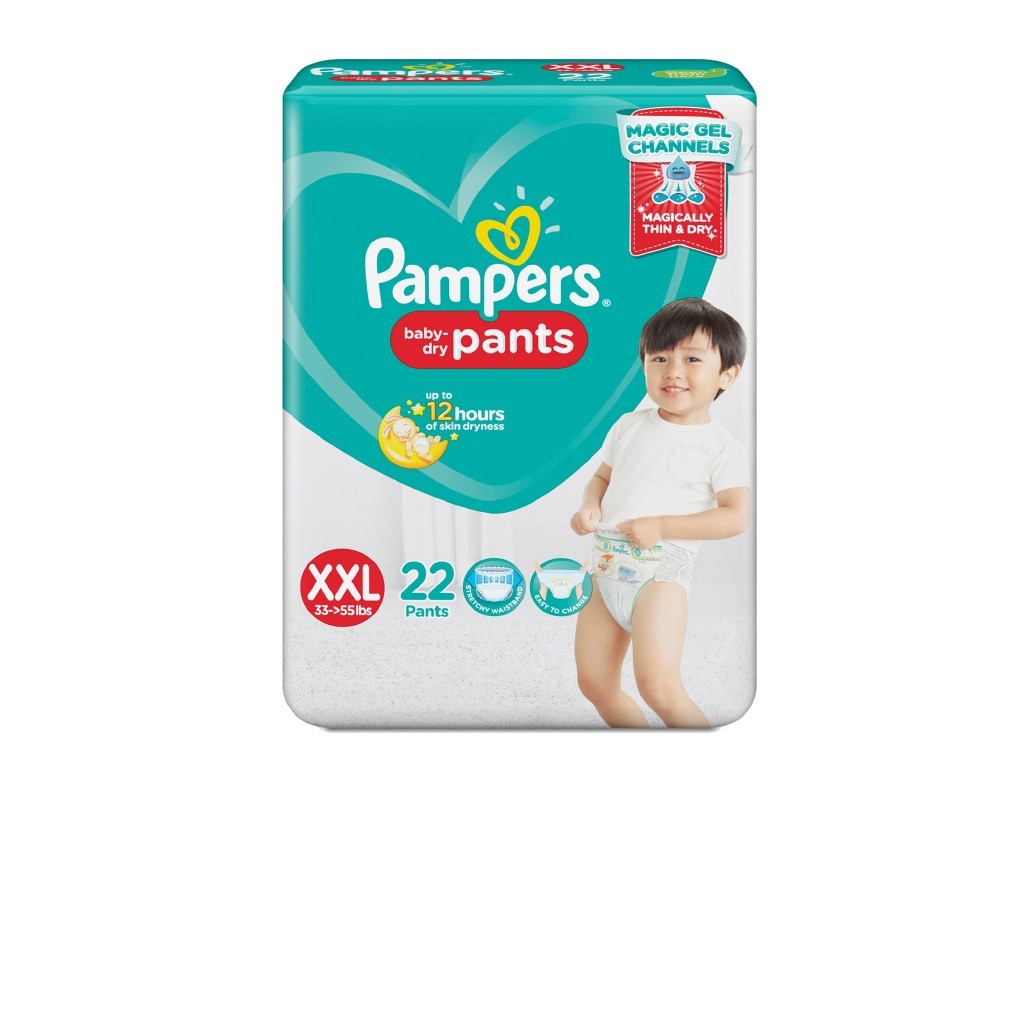 Pampers Baby Dry Diaper Pants XXL 22s Shopee Philippines