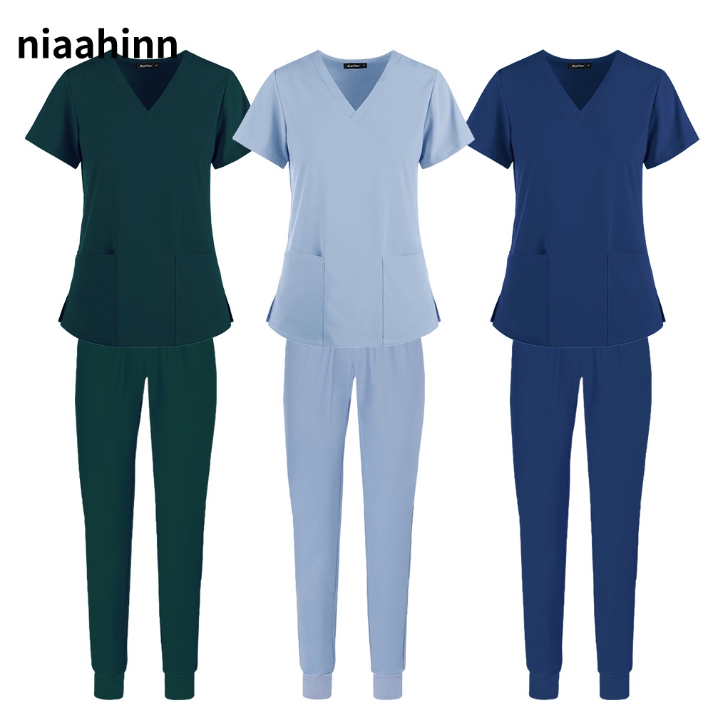 Lab Workwear Surgical Uniforms Jogging Suits Nurse Work Clothes Pet ...