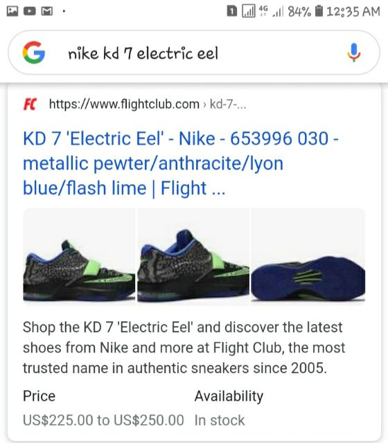 Nike Kd 7 Electric Eel Shopee Philippines