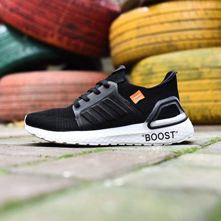 Newest Adidas Ultra Boost 19 Men Running Shoes Black Shopee Philippines