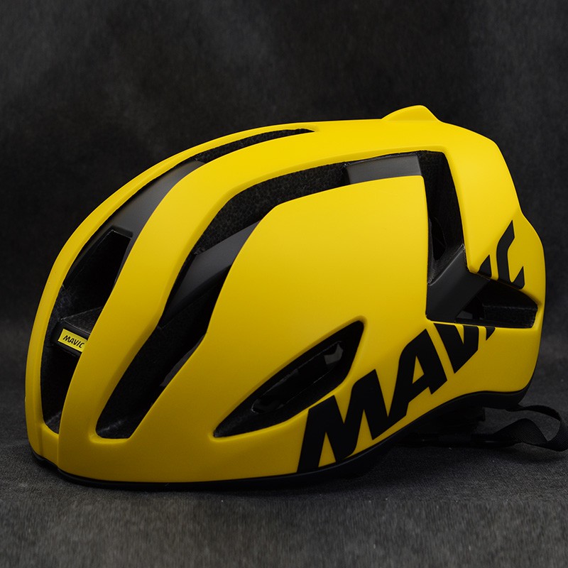 yellow mtb helmet