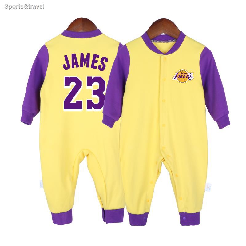 lakers baby onesie