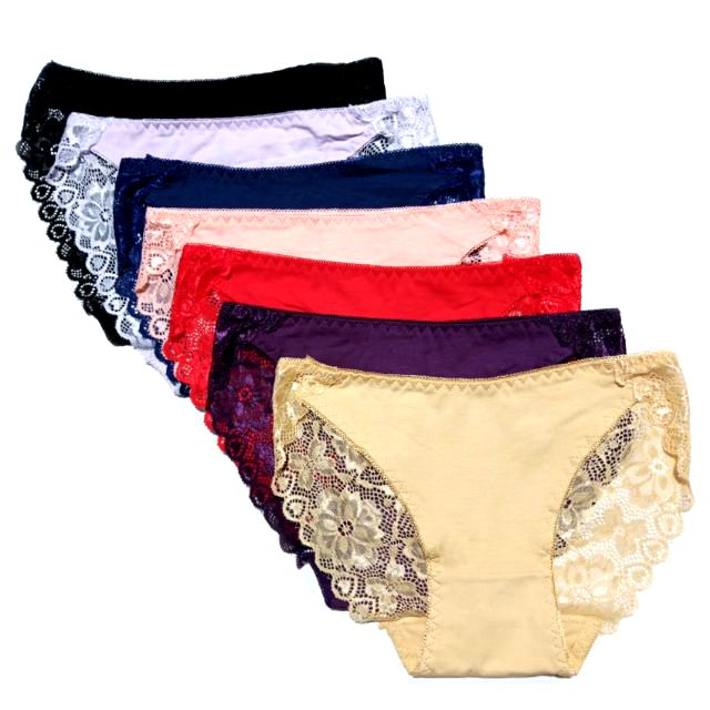 cotton lace panties