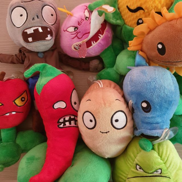 plants versus zombie plushy's