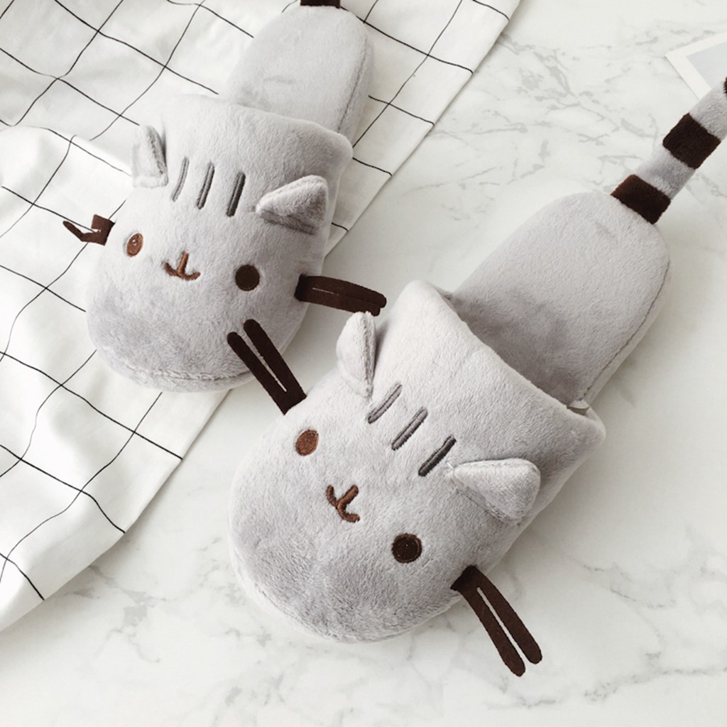 pusheen cat slippers