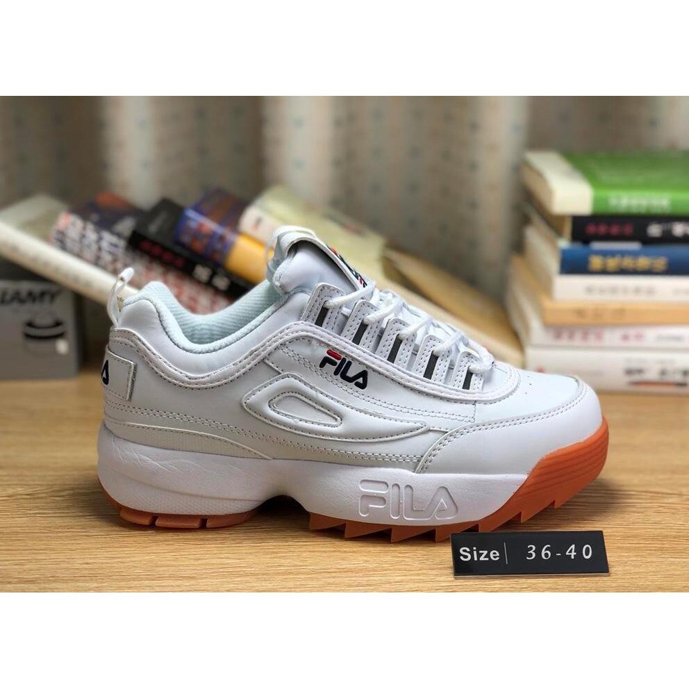 fila disruptor gum sole