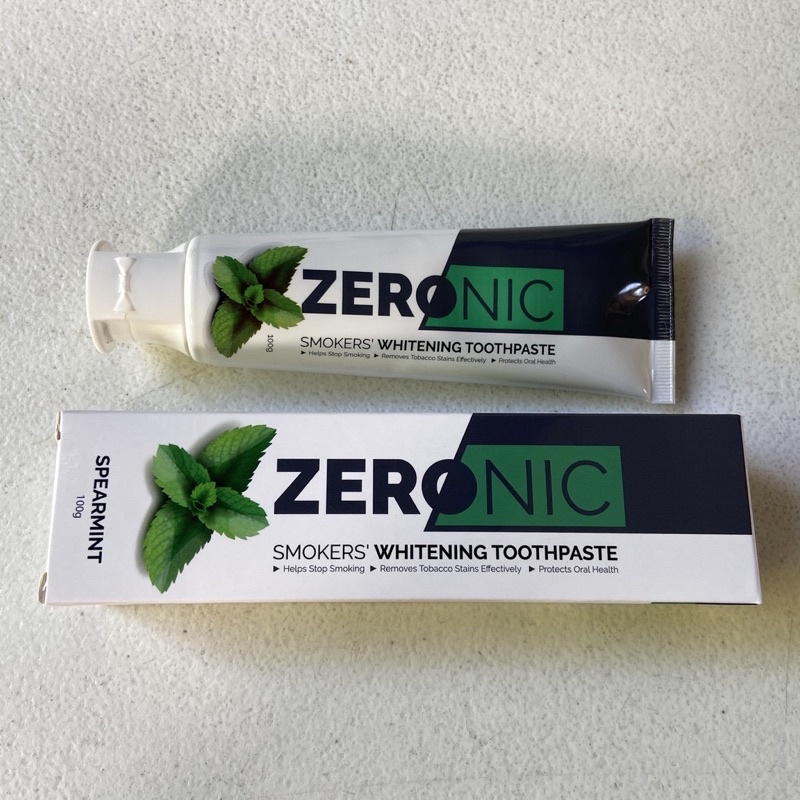 Original ZERONIC Toothpaste "Stop Smoking"( COD ) Shopee Philippines