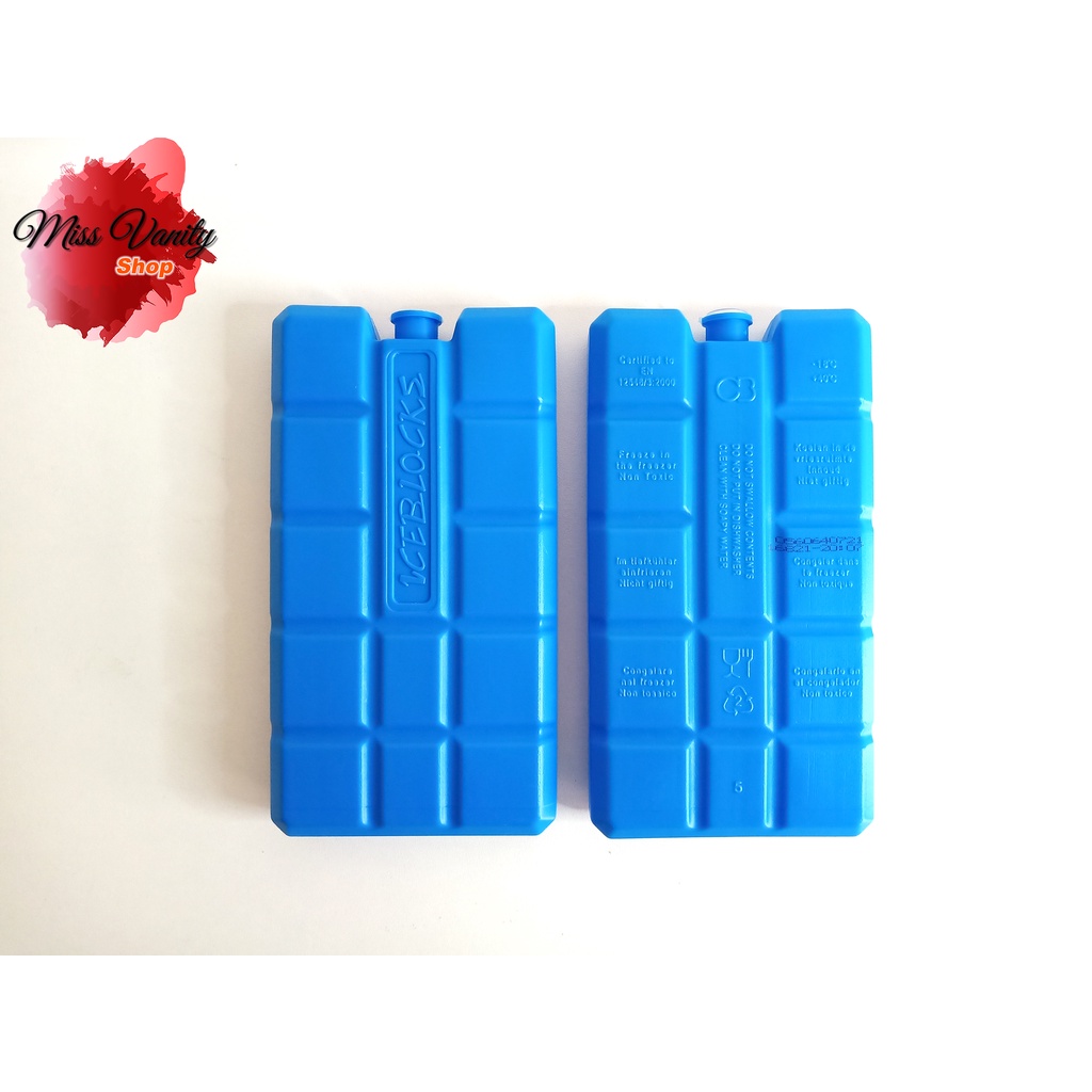 Reusable Blue Ice Gel Cooler Pack (Ready to go) Shopee Philippines