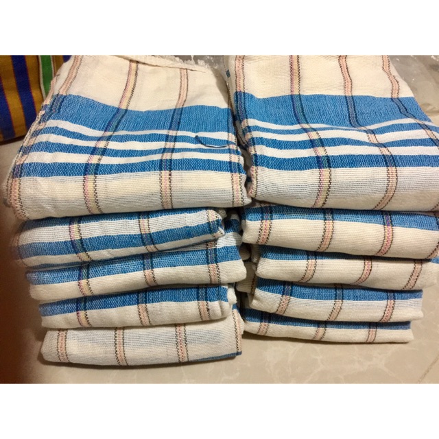 SINGLECLASSIC BLUE STRIPE INABEL BLANKET 36 x 68 inches (locally known