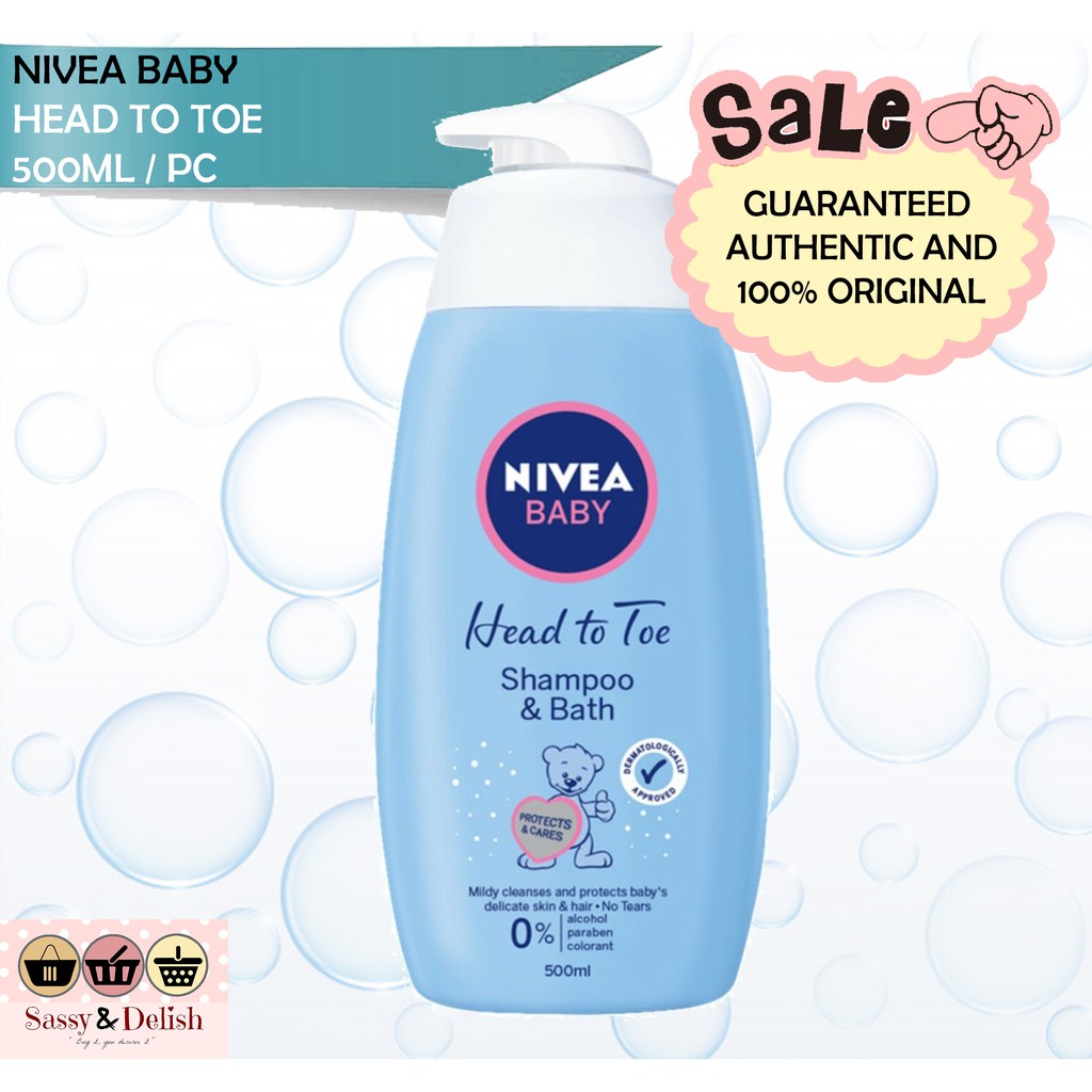 nivea baby body wash