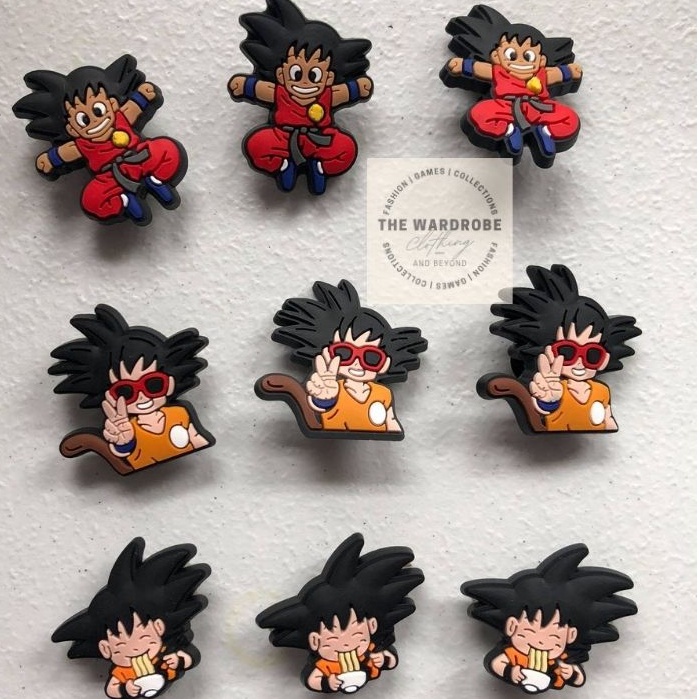 DBZ- GOKU CROCS JIBBITZ | Shopee Philippines