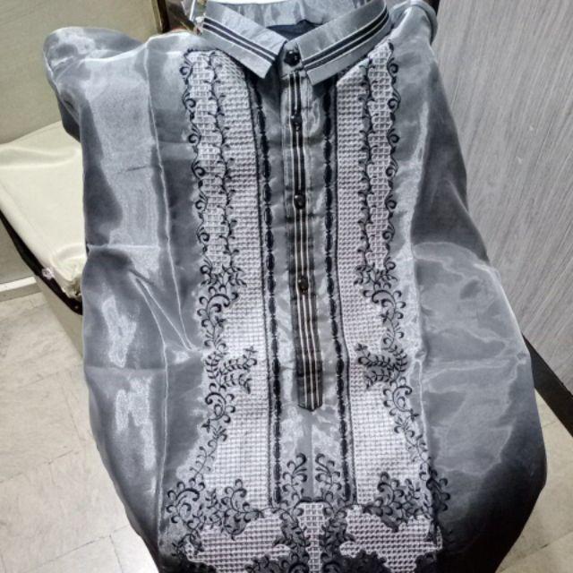 BARONG TAGALOG FOR MEN MONOCHROMATIC BARONG FOR ADULT BARONG TAGALOG FOR MEN MONOCHROMATIC BARONG FOR ADULT