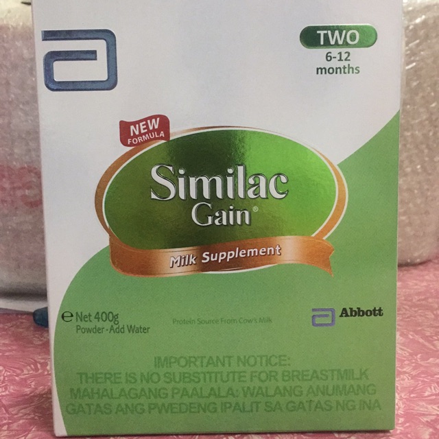 similac gain 6 to 12 months price