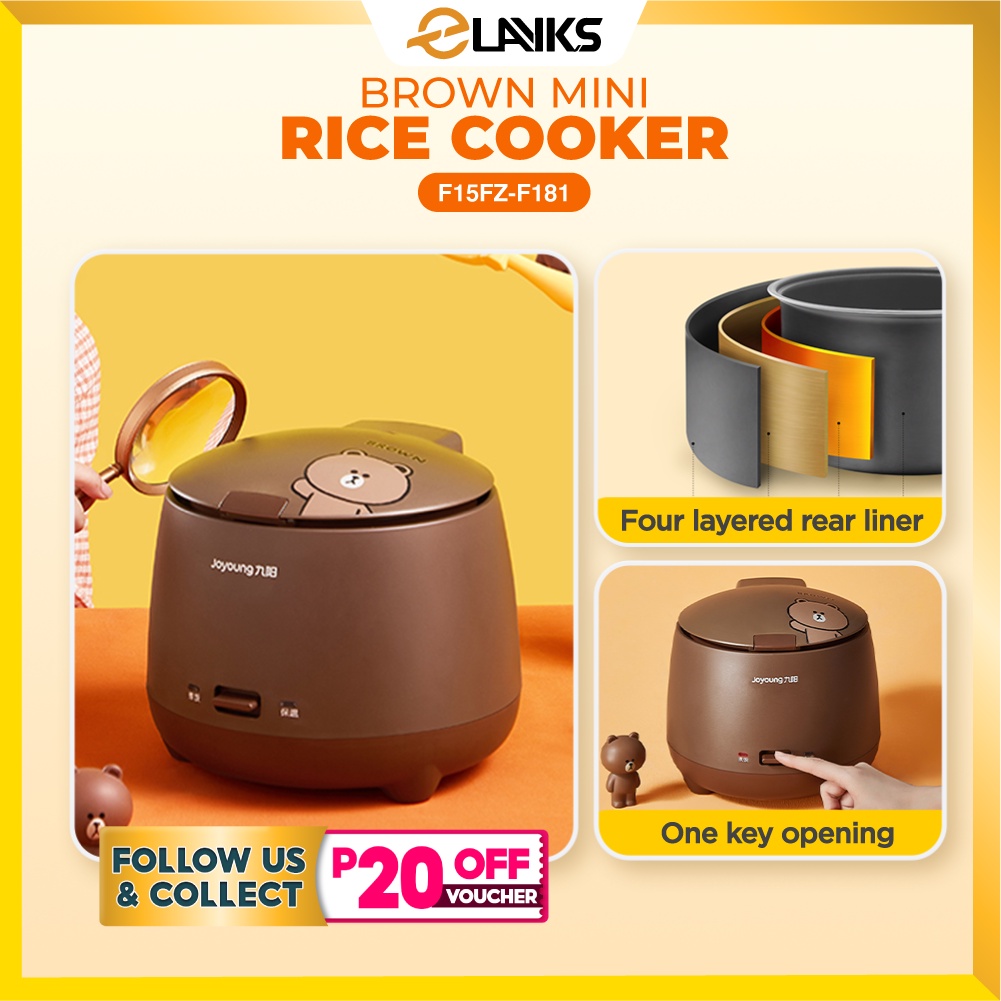 Household Non-Stick Rice Cooker for 1-8 People One-Key Cooking and Automatic Heat Preservation, Size : 2L 2-6L Rice Cooker-Steamer