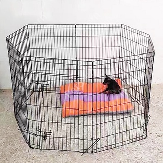 PetStern Playpen For Dogs Foldable Pet Dog Fence Indoor Barrier 2Ft 6/8 Panels Free Deformation DIY #7