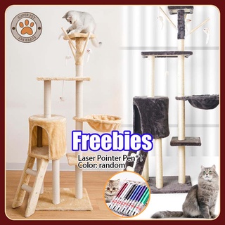 Cats Tree Cat Condo House Five-layer Climbing Tower Frame Grab Column Toy  Pet Jumping Furniture #1
