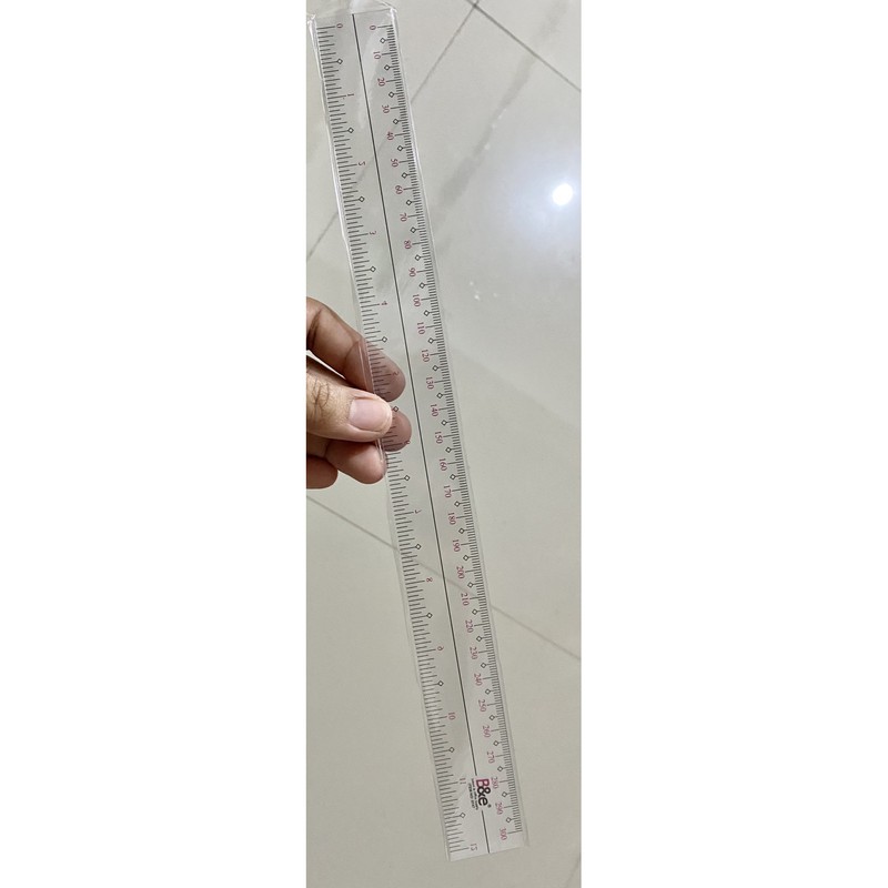 Ruler (b&e Plastic 12” Ruler) | Shopee Philippines