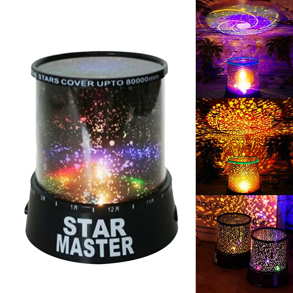 Led Starry Night Sky Galaxy Projector Lamp Star Sky Cosmos Night Light Shopee Philippines