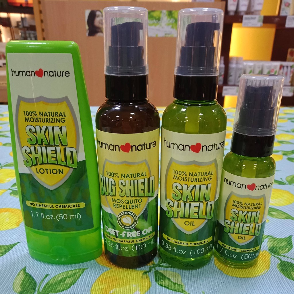 [ONHAND] HUMAN NATURE BUG SHIELD / SKIN SHIELD MOSQUITO REPELLANT DEET
