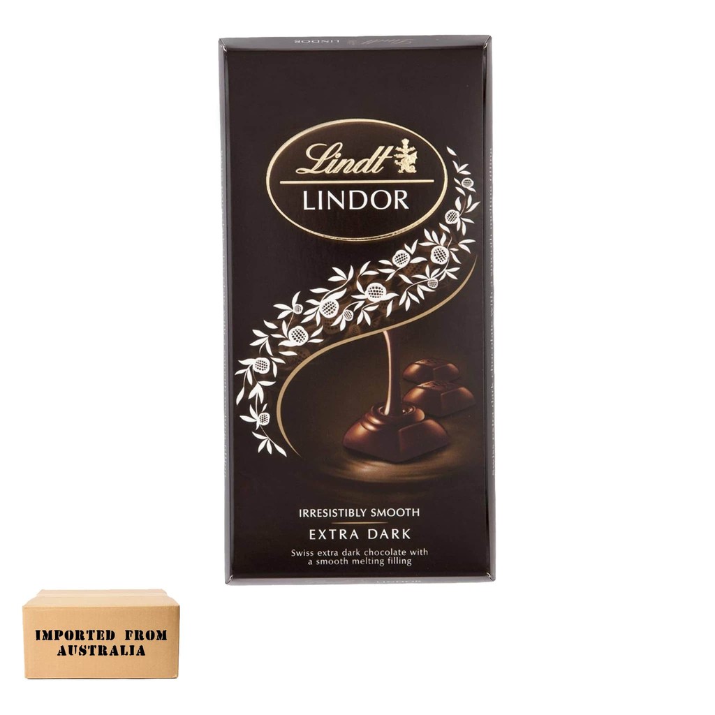 Lindt Lindor Extra Dark Chocolate Bar Shopee Philippines 5179